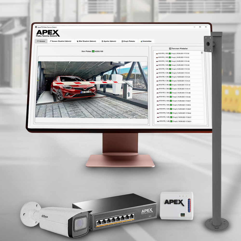 APEX PTS Sistem Arayüzü